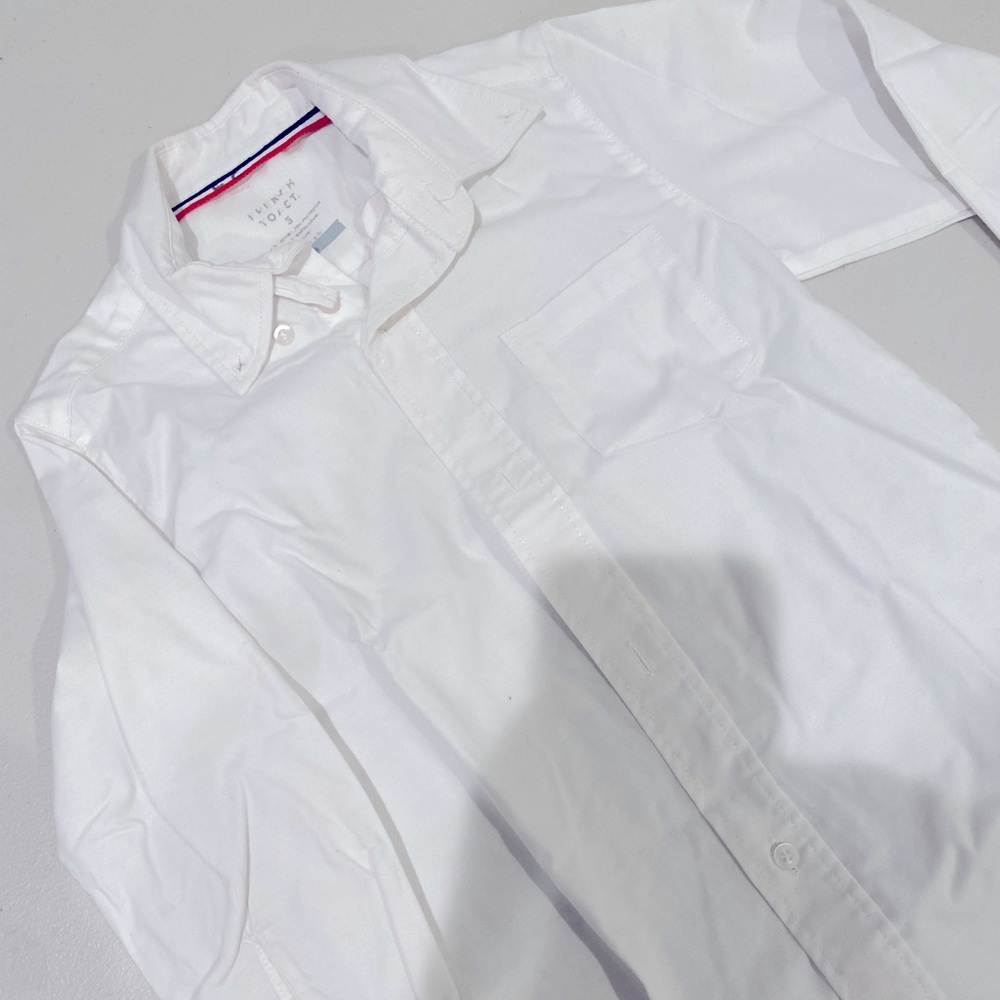 French Toast long sleeve button down size 5!